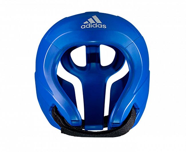 Шлем для единоборств Kick Boxing Headguard синий фото 4