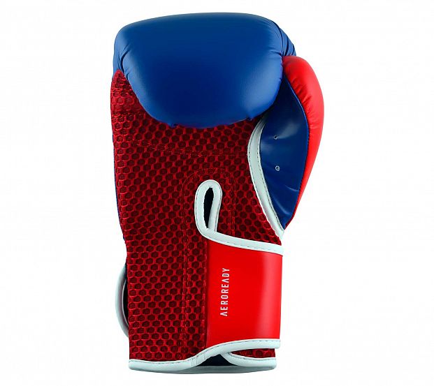Перчатки боксерские Hybrid 150 сине-красные фото 4