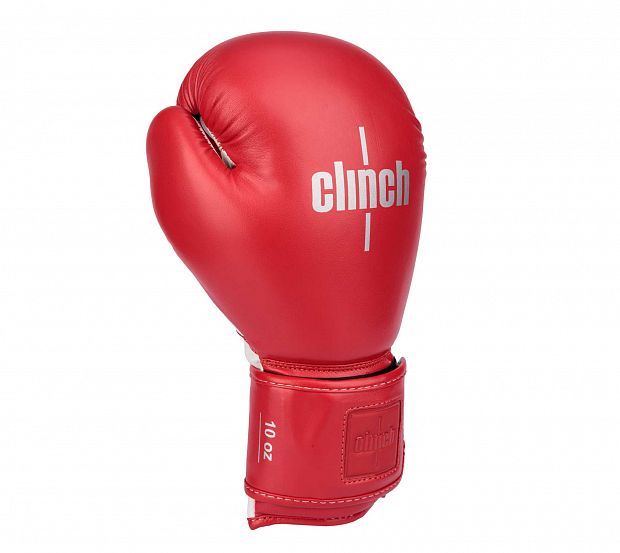 Перчатки боксерские Clinch Fight 2.0 красно-белые фото 3