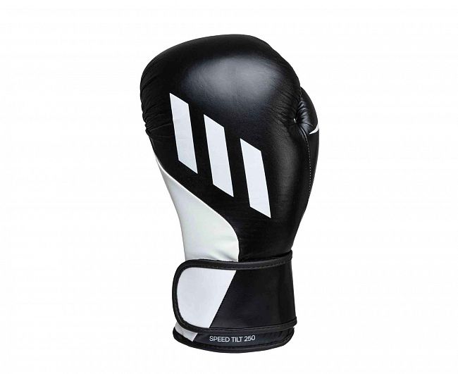 Перчатки боксерские Speed Tilt 250 черно-белые фото 2