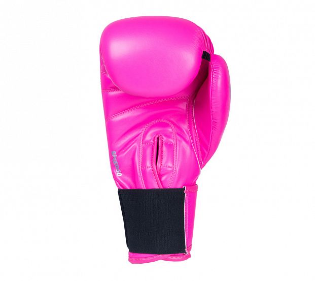 Перчатки боксерские Speed 50 розово-серебристые фото 4