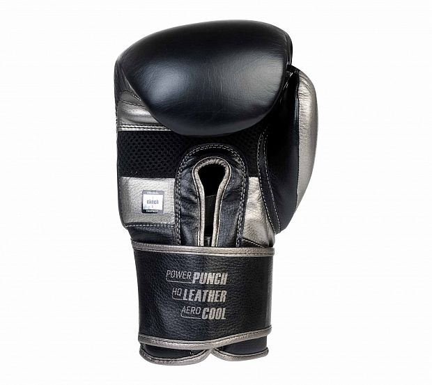 Перчатки боксерские Clinch Prime 2.0 черно-бронзовые фото 4