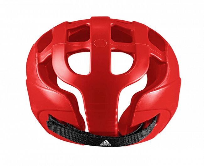 Шлем для единоборств Kick Boxing Headguard красный фото 3
