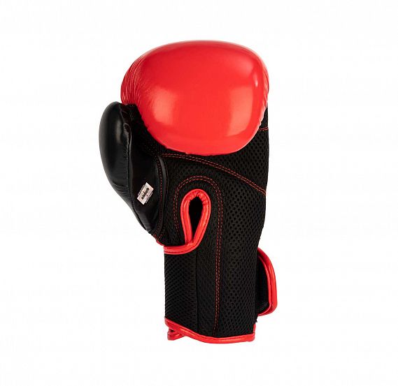 Перчатки боксерские Clinch Aero красно-черные фото 4