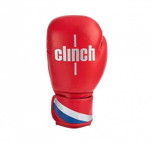 Перчатки боксерские Clinch Olimp Plus красные фото 2