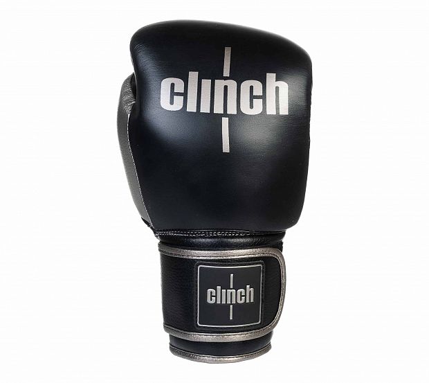 Перчатки боксерские Clinch Prime 2.0 черно-бронзовые фото 2