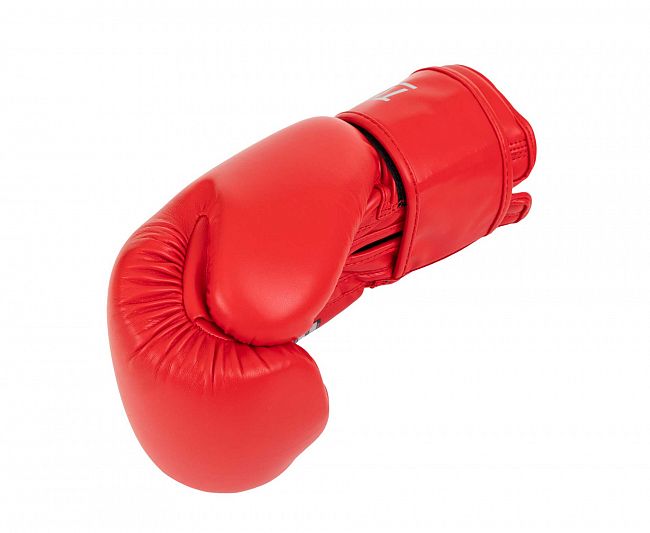 Перчатки боксерские Clinch Muay Thai красные фото 7
