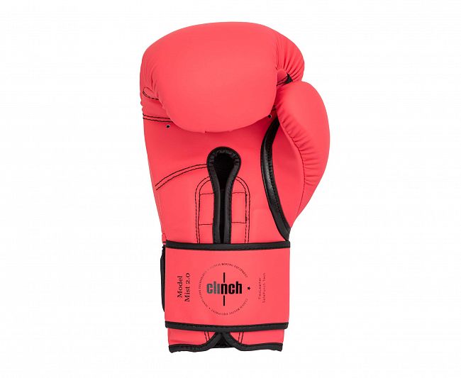 Перчатки боксерские Clinch Mist 2.0 розовые фото 5
