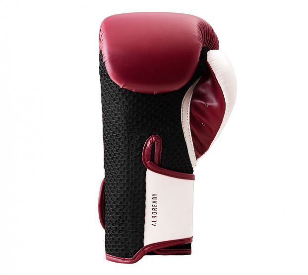 Перчатки боксерские Hybrid 150 бордово-белые фото 2