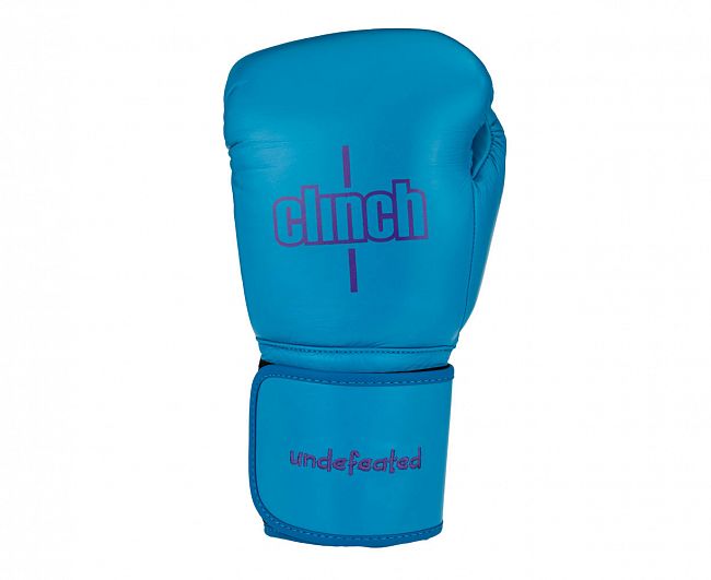Перчатки боксерские Clinch Undefeated светло-синие фото 2