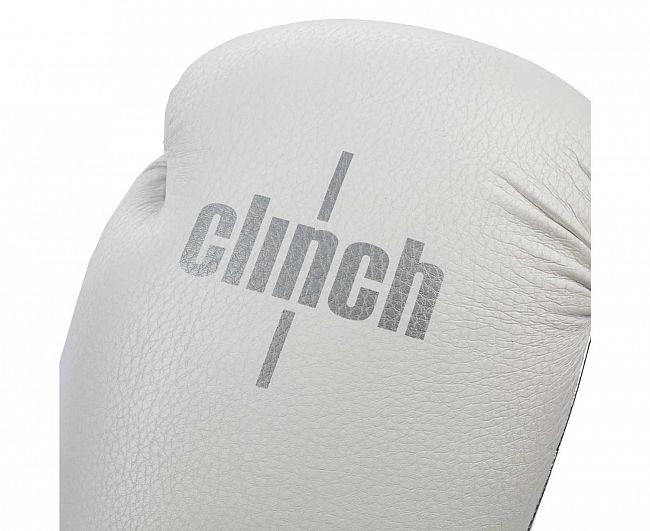 Перчатки боксерские Clinch Fight 2.0 бело-серебристые фото 7