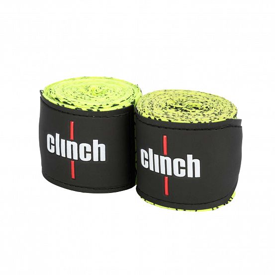 Бинты эластичные Clinch Boxing Crepe Bandage Tech Fix ярко-зеленые фото 2