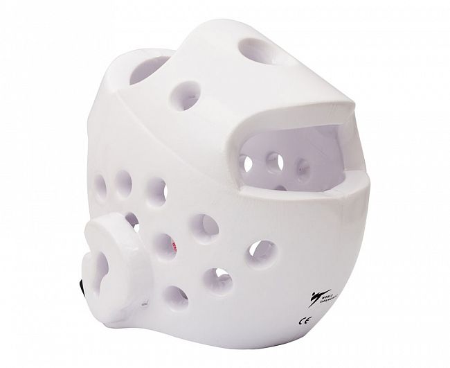 Шлем для тхэквондо Head Guard Dip Foam WT белый фото 4
