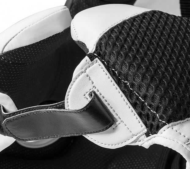 Шлем боксерский Hybrid 150 Headgear черно-белый фото 8