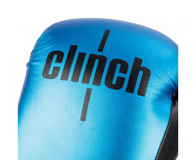 Перчатки боксерские Clinch Aero 2.0 сине-черные фото 9