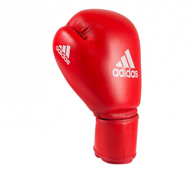 Перчатки боксерские AIBA красные фото 6