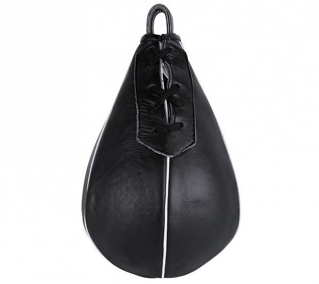Груша пневматическая скоростная Speed Striking Ball Leather черная фото 2