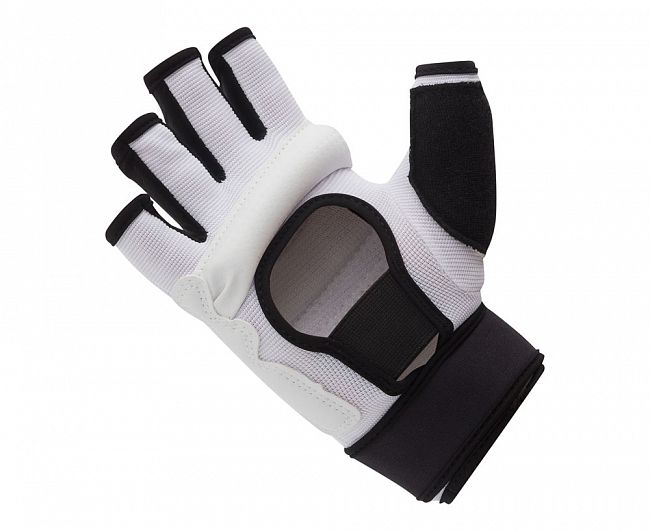 Перчатки для тхэквондо WT Fighter Gloves белые фото 3