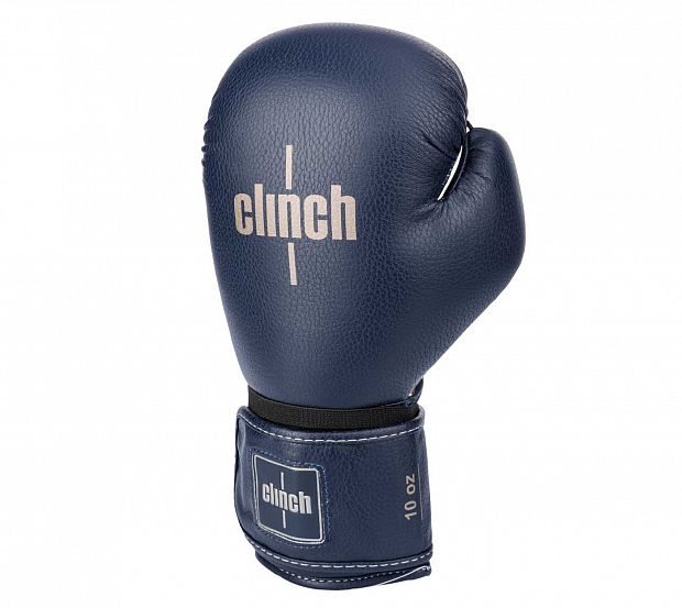 Перчатки боксерские Clinch Fight 2.0 темно-синие фото 3