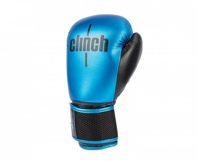 Перчатки боксерские Clinch Aero 2.0 сине-черные фото 3