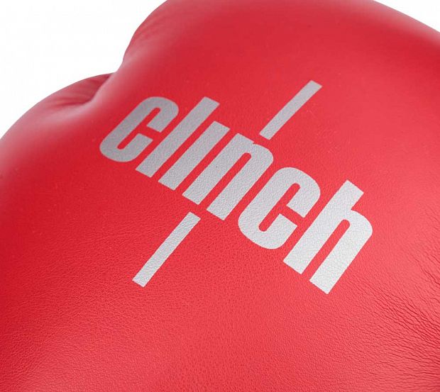 Перчатки боксерские Clinch Fight 2.0 красно-белые фото 8