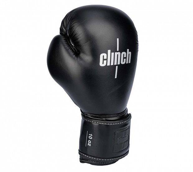 Перчатки боксерские Clinch Fight 2.0 черные фото 3