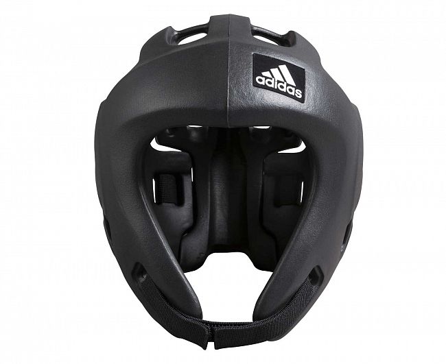 Шлем для единоборств Adizero (одобрен WAKO) черный фото 2