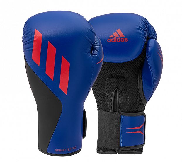 Перчатки боксерские Speed Tilt 150 сине-черные фото 8
