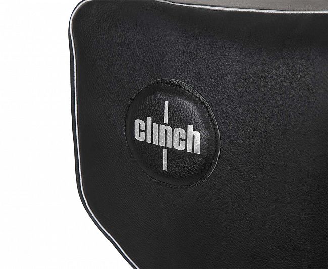 Подушка боксерская апперкотная Clinch Leather Profi & Durable 60x40 см черная фото 5