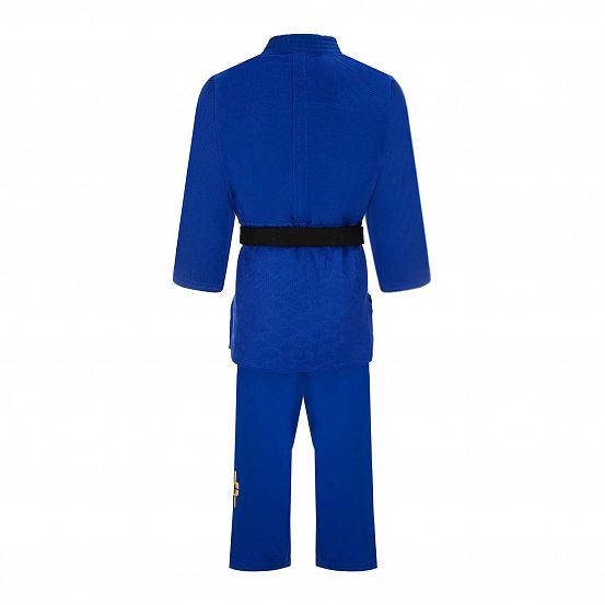 Кимоно для дзюдо Clinch Judo Gold FDR синее фото 3