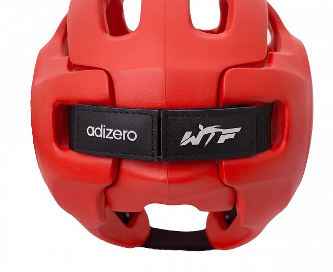 Шлем для единоборств Adizero (одобрен WAKO и WTF) белый фото 5