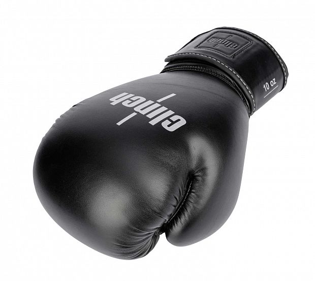 Перчатки боксерские Clinch Fight 2.0 черные фото 9