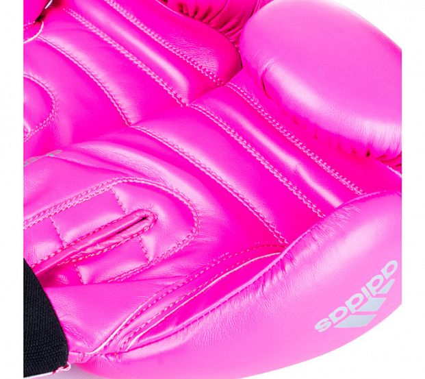 Перчатки боксерские Speed 50 розово-серебристые фото 10
