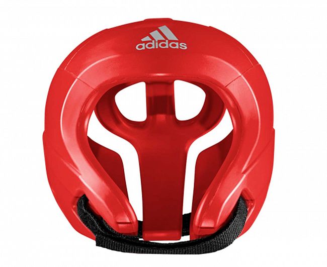 Шлем для единоборств Kick Boxing Headguard красный фото 4
