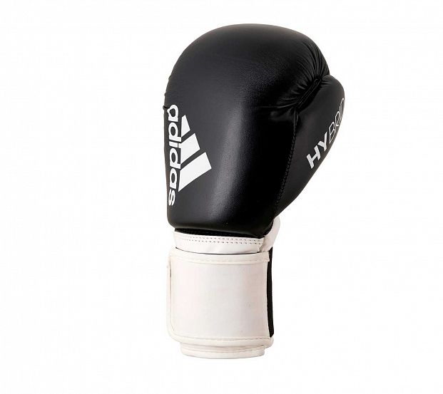 Перчатки боксерские Hybrid 100 черно-белые фото 2