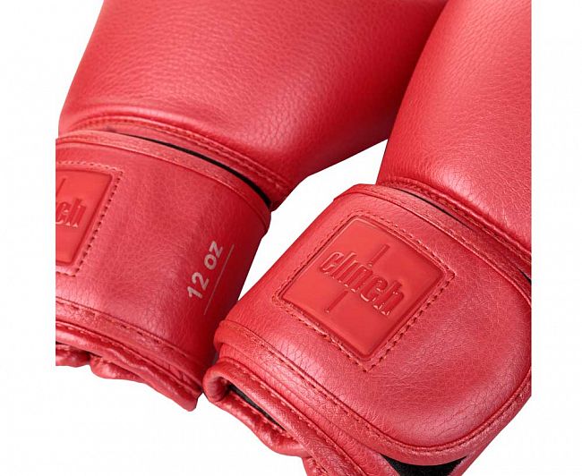 Перчатки боксерские Clinch Fight 2.0 красный металлик фото 9