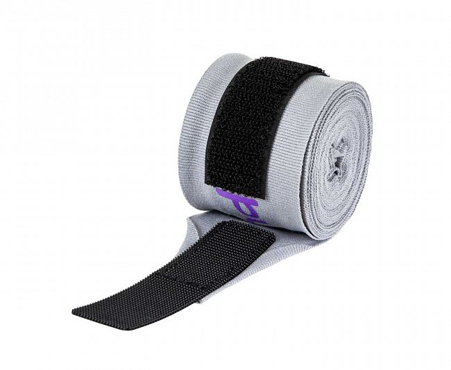 Бинты боксерские Clinch Boxing Hand Wrap Undefeated серые фото 7