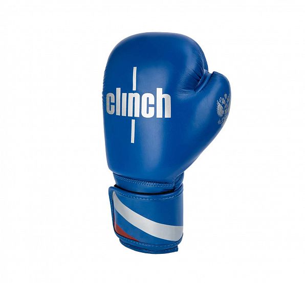 Перчатки боксерские Clinch Olimp Plus синие фото 3