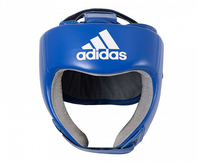 Шлем боксерский AIBA синий фото 2