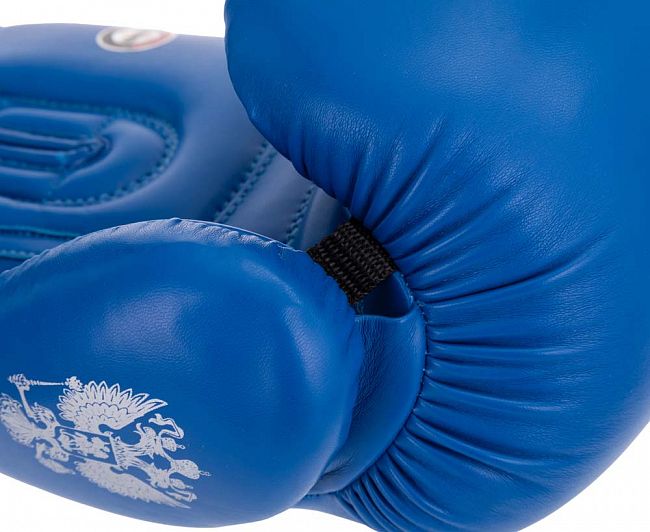 Перчатки боксерские Clinch Olimp синие фото 7