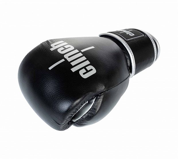 Перчатки боксерские Clinch Punch 2.0 черно-серебристые фото 8