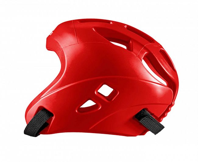 Шлем для единоборств Kick Boxing Headguard красный фото 5