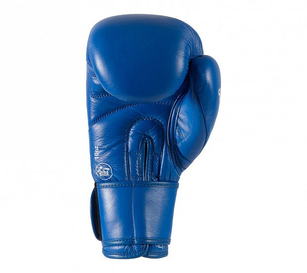 Перчатки боксерские AIBA синие фото 9