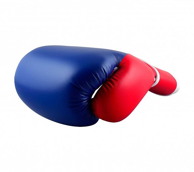 Перчатки боксерские Hybrid 150 сине-красные фото 8