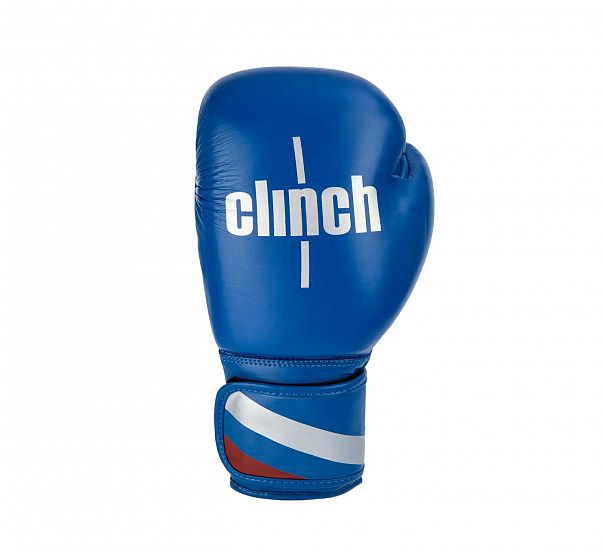 Перчатки боксерские Clinch Olimp Plus синие фото 2