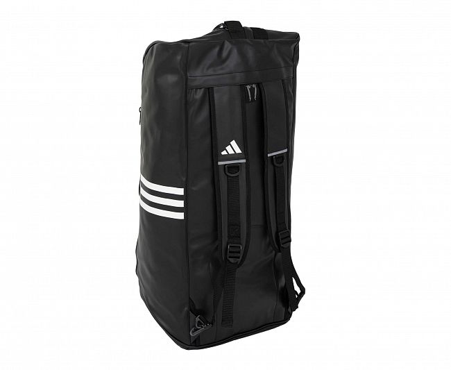 Сумка-рюкзак Training 2 in 1 PU Bag Judo L черно-белая фото 4