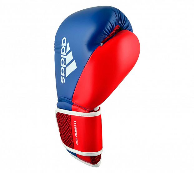 Перчатки боксерские Hybrid 150 сине-красные фото 3
