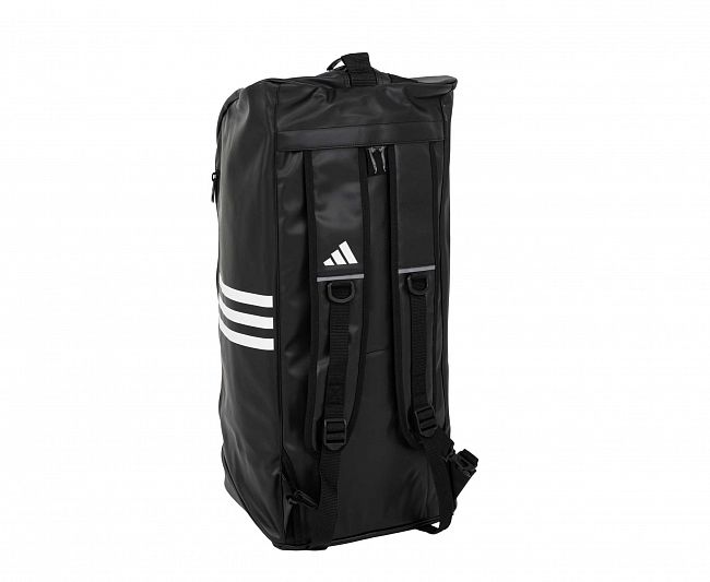 Сумка-рюкзак Training 2 in 1 PU Bag Judo L черно-белая фото 8