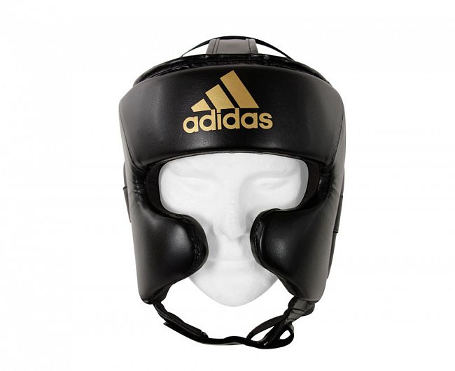 Шлем боксерский Speed Super Pro Training черно-золотой фото 2
