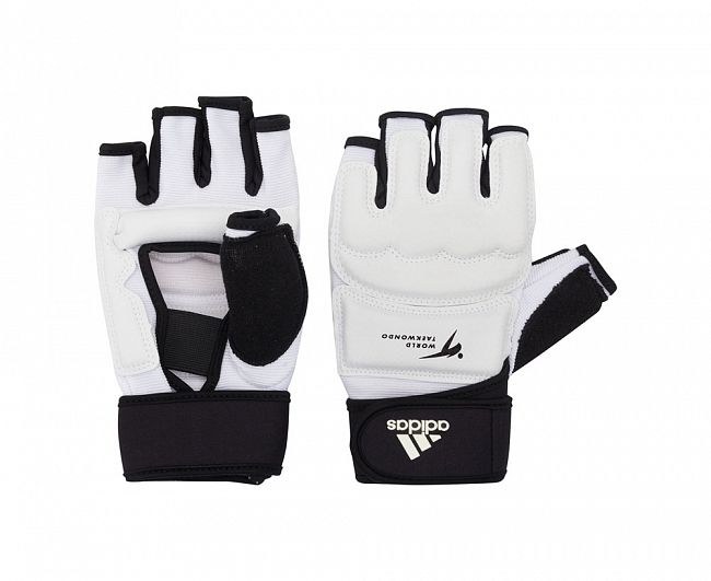 Перчатки для тхэквондо WT Fighter Gloves белые фото 2